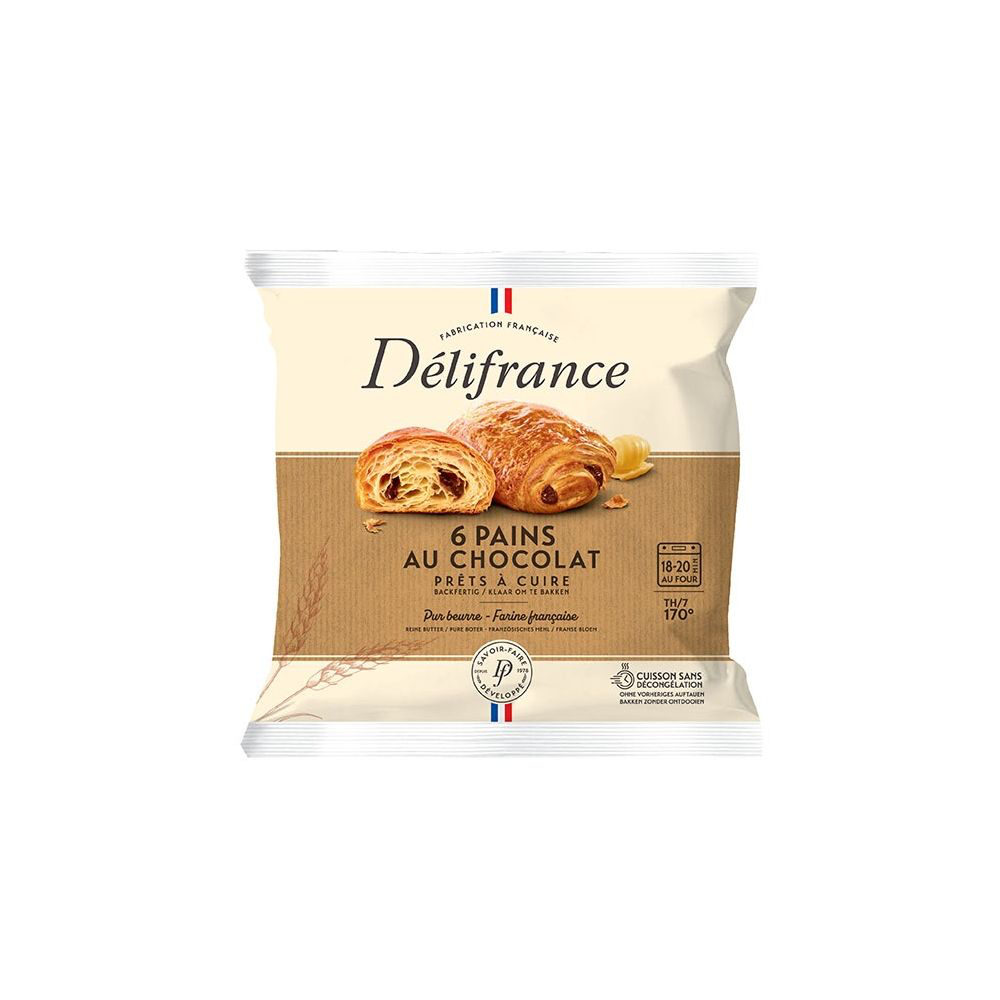 [19H23] 6 Pain Chocolat RA MB 60pz - 70g - 19H23