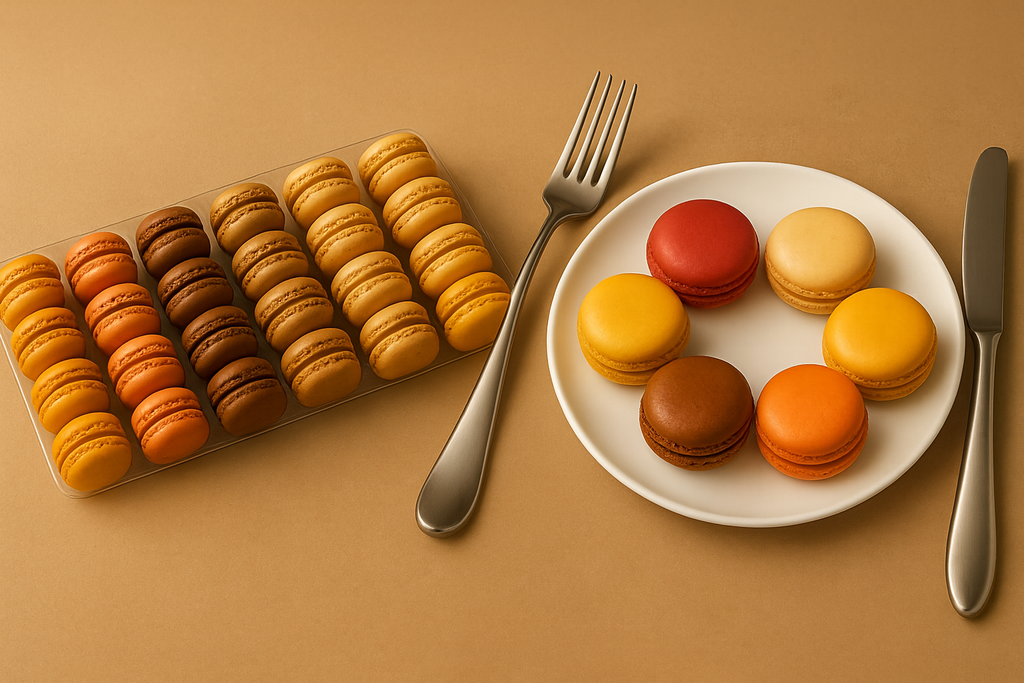Assortiment de Macarons 84pz - 6g - 19804