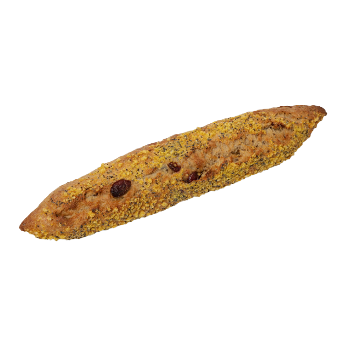 [76993] Demi baguette chia e mirtilli rossi 100g – 76993 – 48pz