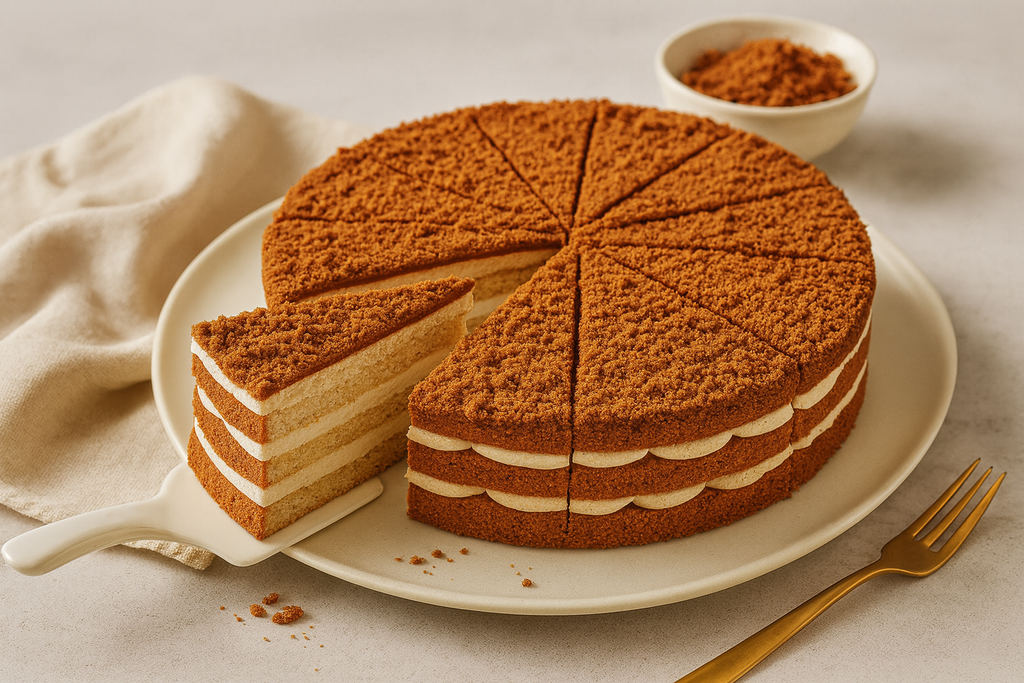 [19J09] 19J09 - Caramelized biscuit cake 1800g