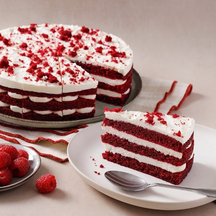 [19J10] 19J10 - Red velvet cake 1612g